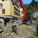 Verrohrung am Sternenplatz