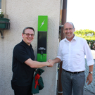 Eröffnung Elektro Tankstelle Lochau