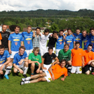 Lochau 1b Team nach dem Sieg gegen Mellau