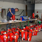 Feuerlöscherüberprüfung der Feuerwehr Raggal 2011