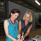 Praktische Auseinandersetzung im Atelier