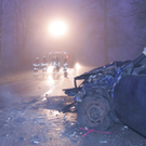 Frontalcrash bei Urwies (BGL)
