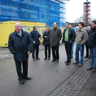 Firstfeier an neuer Ausweichschule
