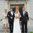 Hochzeit von Monika Nesensohn und Klaus Vonier.