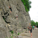 Kletterfreuden durch Panoramablick