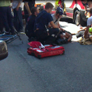 Unfall Burggasse Westbahnstrasse 7.Juni 2011