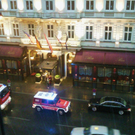 Leserreporter: Feuerwehreinsatz beim Hotel Sacher in Wien