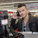 DSDS -Kandidat Ardian Bujupi in der Lugner City
