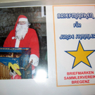 Philatelisten mit Sonderbriefmarke
