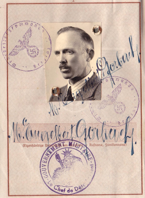 Gorbach Wehrpass Entlassungsstempel Franzosen_jpg-1307724531