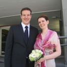 Gabriele Hollenstein und Wolfgang Fiel haben geheiratet