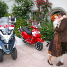 Vespa Hochzeit