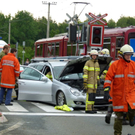 Bilder vom Unfall in Bürmoos