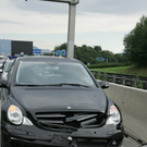 Bilder vom Unfall auf der A1