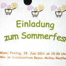 Sommerfest im Sozialzentrum