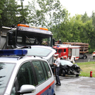 Aufräumarbeiten in Göfis