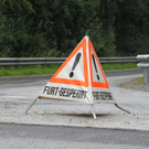 Hochwasser bei der Furt