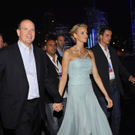 Party für Fürst Albert II und Charlene 