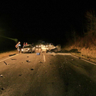 Frontalcrash: Unfallverursacher flüchtet