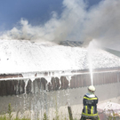 Sennerei in Vollbrand