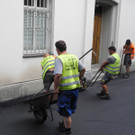 Neuer Teerbelag für Feldeggasse