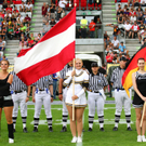 football-wm: usa - ger 10.7.2011 (innsbruck)