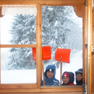 Wintereinbruch am Bödele