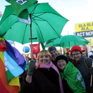 Klima-Gipfel: Zehntausende bei Demonstrationen