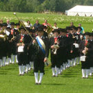 MV Harmonie Sonntag beim Marschmusikwettbewerb mit Rasenshow