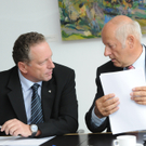 Sozialpartnergipfel im Landhaus in Bregenz