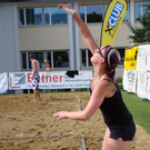 Beachvolleyballer feiern in Rankweil