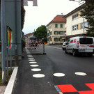 Fotos der neugestalteten Kirchstraße