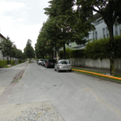 Straßensperren im Bereich Strabonstraße