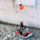 Graz: Feuerwehrmann rettete Boot-Insassen aus Notlage 