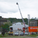 Frühschoppen und Ausklang im Feuerwehr-Festzelt in Egg