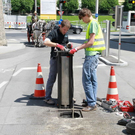 Bilder vom Poller-Unfall