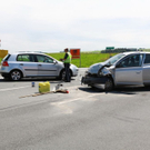 Bilder der Unfallstelle auf der B154