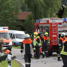 Bilder der Unfallstelle bei Inzell