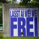 Billboards in der Innenstadt