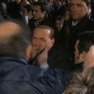 Brutale Attacke auf Silvio Berlusconi