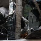 Bilder der Unfallstelle auf der B311