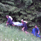 Rettungseinsatz Bazora - Bergung eines verletzten Wanderers.jpg