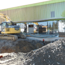 Bilder von der Baustelle