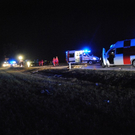 Verkehrsunfall bei Himberg mit zwei Todesopfern: Bilder von der Unfallstelle
