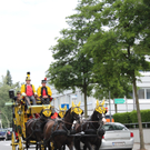 Postkutsche "Lindauer Bote" machte Halt in Lochau