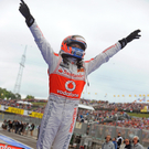 Formel1: Button jubelt über Sieg in Ungarn