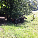 Traktor in Bildstein abgerutscht