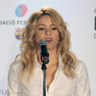 Shakira bei ihrem Hilfsprojekt