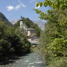 Kirche über der Ill