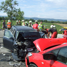 Schwerer Verkehrsunfall auf der B52  - Kleinkind unter den Verletzten